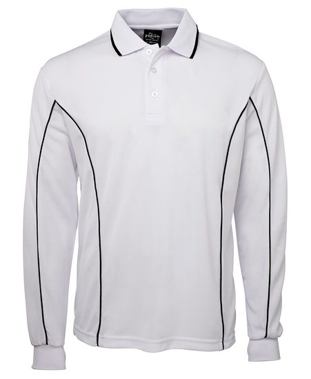 Piping Long Sleeve Polo 7PIPL