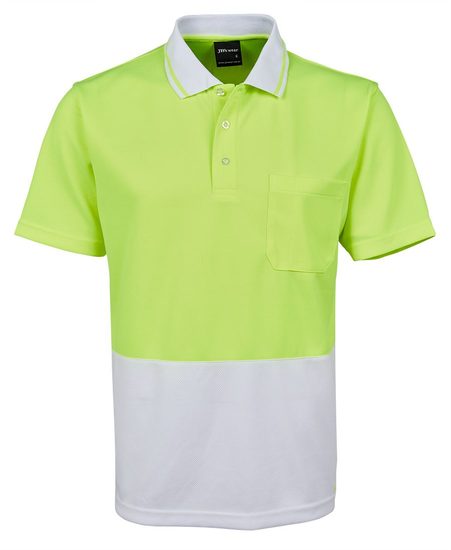 Hi Vis Non Cuff Traditional Polo 6HVNC (5 colours)