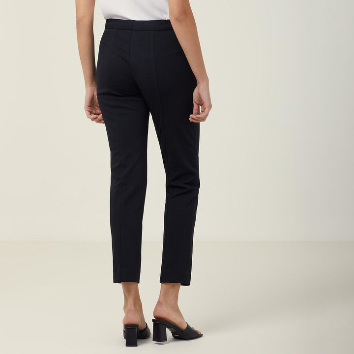 Ladies Ponte Knit Slimline Pant - CAT3KM