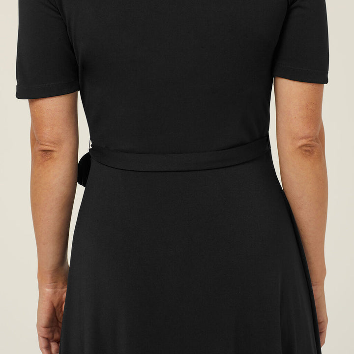 Ladies Matt Jersey Wrap Dress - CAT699