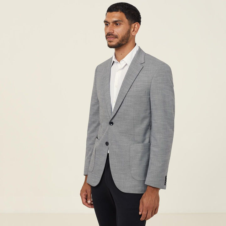 Men's Linen Look Half Lined Jacket - CATB94