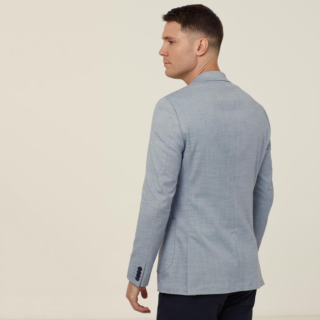 Men's Linen Look Half Lined Jacket - CATB94