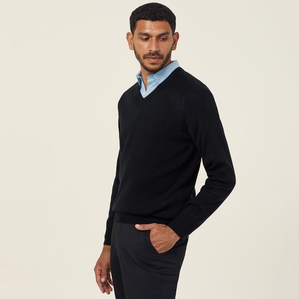 Men's V-Neck Sweater - CATE33