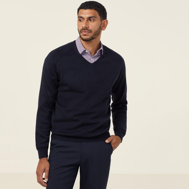 Men's V-Neck Sweater - CATE33