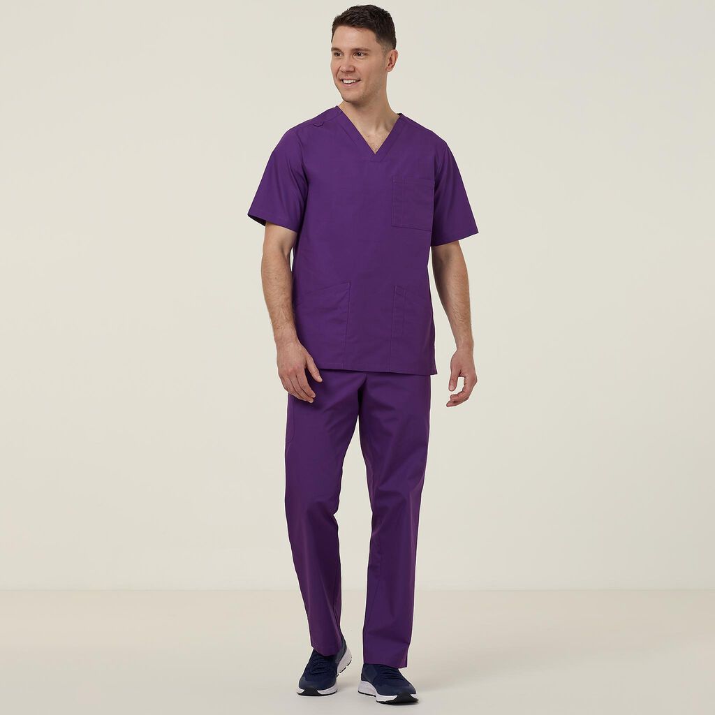 Unisex Vital Antibacterial Poly Cotton Swan Scrub Pant - CATQ4B