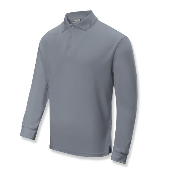 Men’s Micro Mesh Long Sleeve Polo Shirt CP1632 (9 Colours) with BA Embroidered Logo