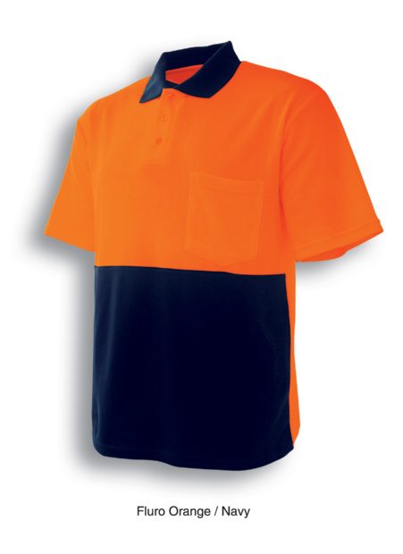Hi Vis Short Sleeve Poly/Cotton Safety Polo SP0359