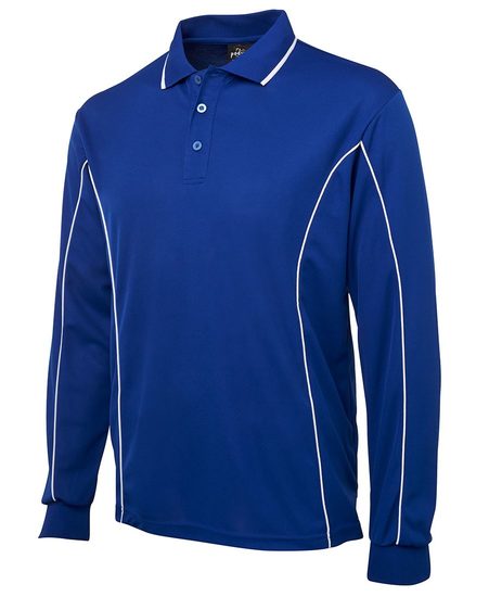 Piping Long Sleeve Polo 7PIPL