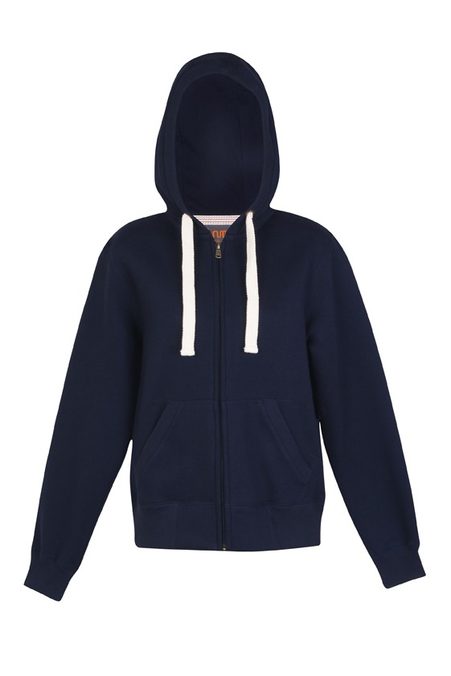 Ladies/Junior Heavy Zip Fleece Hoodie - FZ99UN