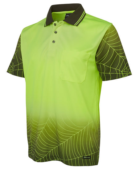 Hi Vis Short Sleeve Web Polo 6WPS